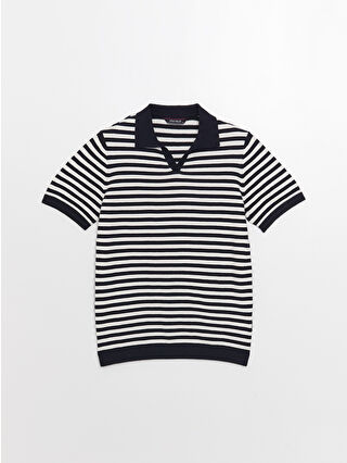 Navy Striped