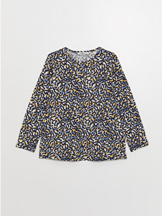 لون كريمي مطبوع