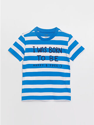 Optic White Striped