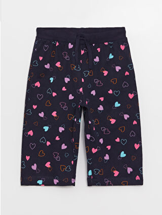 لون كحلي ساطع مطبوع