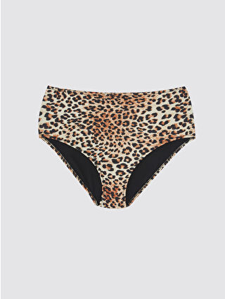 Açık Kahverengi Baskılı