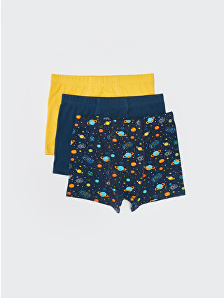 Navy Printed