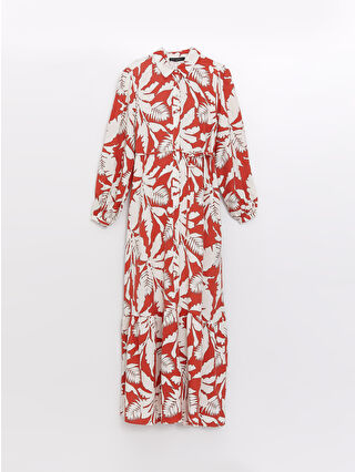 لون مرجاني فاتر مطبوع