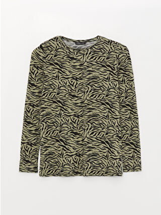 Pastel Green Printed