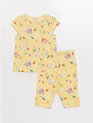 Light Yellow Printed