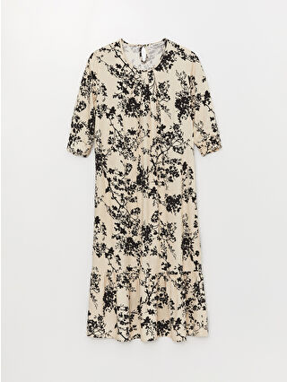 لون فانيلا مطبوع