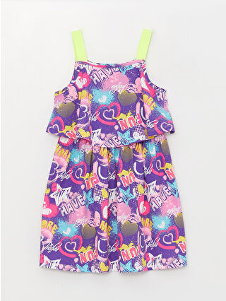 Açık Mor Baskılı