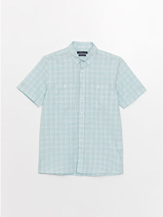 Blue Checked