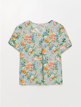 Nane Yeşili Baskılı