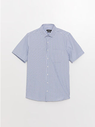 Blue Checked