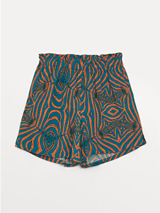 Dark Green Printed