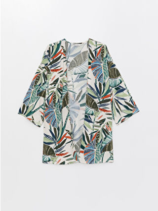 لون نيلي فاتح مطبوع