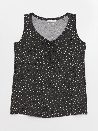 لون فانيلا مطبوع