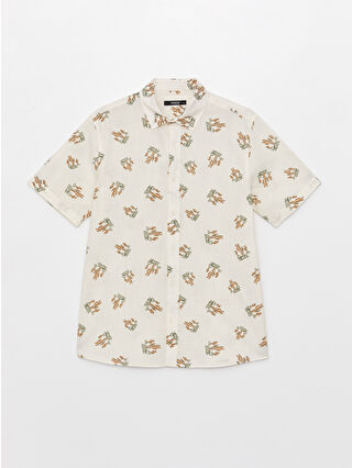 Beige Printed