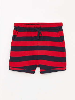 لون أحمر ساطع مخطط