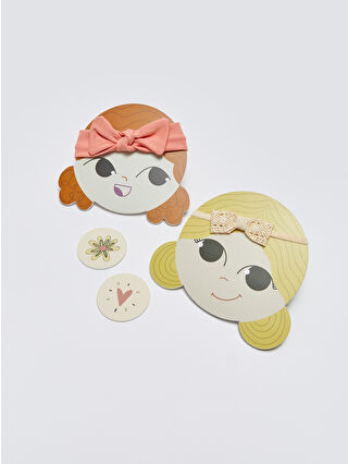 Açık Turuncu Baskılı