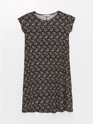 لون فانيلا مطبوع