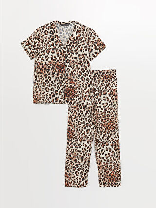 لون الطوب المطبوع