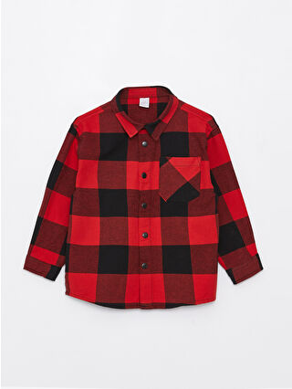 Dark Red Checked