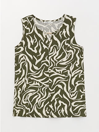 Nane Yeşili Baskılı