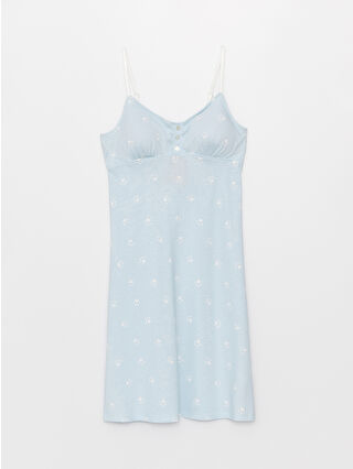Light Blue Printed