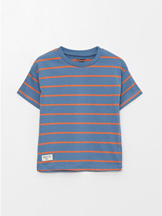 Dull Blue Striped