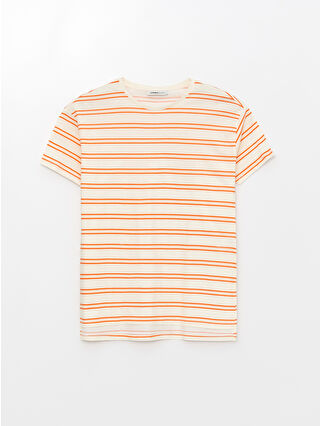 Bright Orange Striped