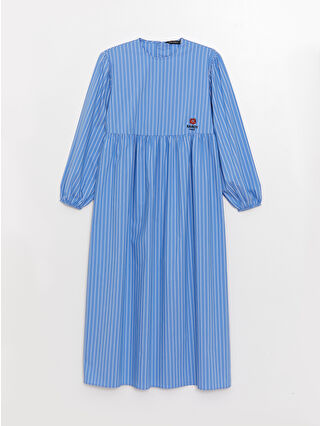 لون أزرق فاتح مطبوع