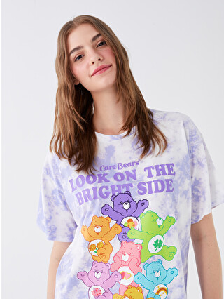 XSIDE Crew Neck Care Bears Printed Short Sleeve Women's T-shirt