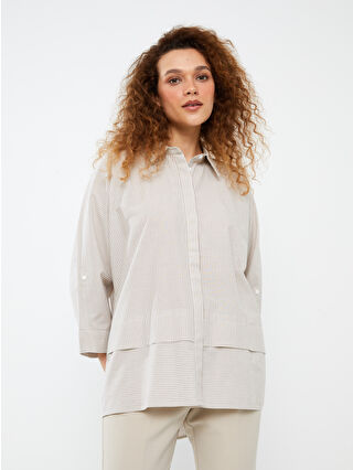 Beige Striped
