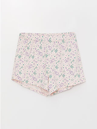 Açık Pembe Baskılı