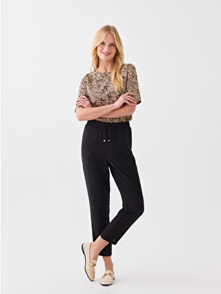 LCWAIKIKI Basic Pantaloni Dama Aerobin Croiala Carrot Simpli