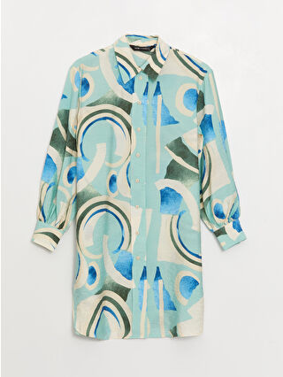 Nane Yeşili Baskılı