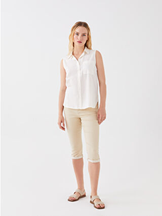 LCWAIKIKI Basic Uske Ženske Teksas Kapri -S3J138Z8-FX0 - LC Waikiki