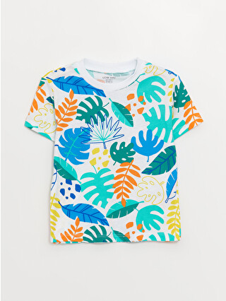 White Printed