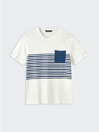 Navy Printed