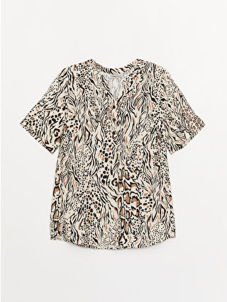 Beige Printed