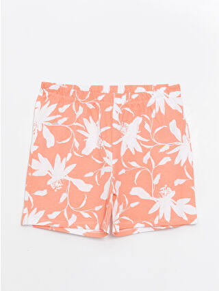 لون مرجاني فاتر مطبوع