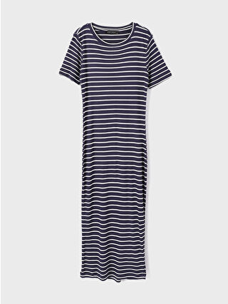 لون خوخي مخطط