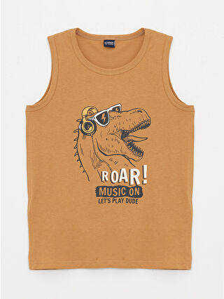 Brown Printed