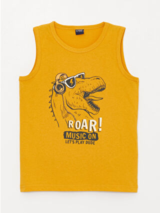 Dull Orange Printed