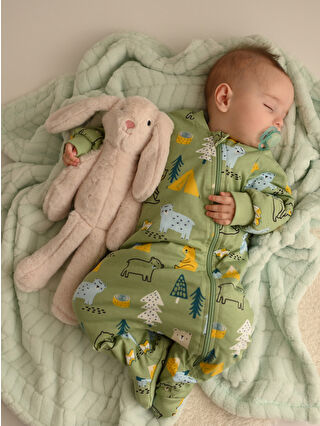 Mat Yeşil Baskılı