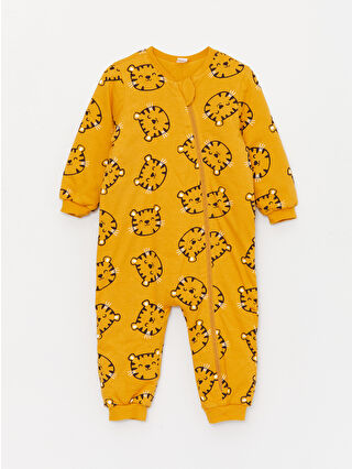 Dull Yellow Printed