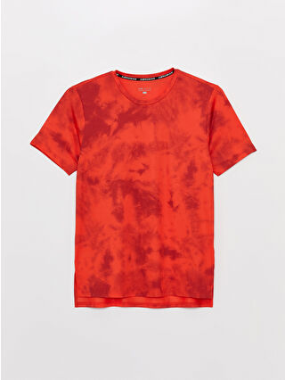 Neon Orange Printed