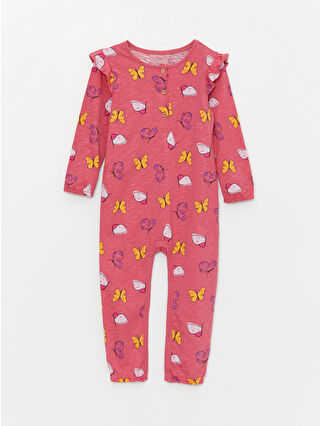 Dark Pink Printed