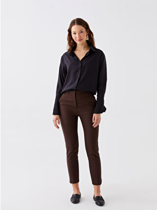 LCWAIKIKI Basic Uske Ženske Cigaret Pantalone -W34029Z8-HEC - LC Waikiki