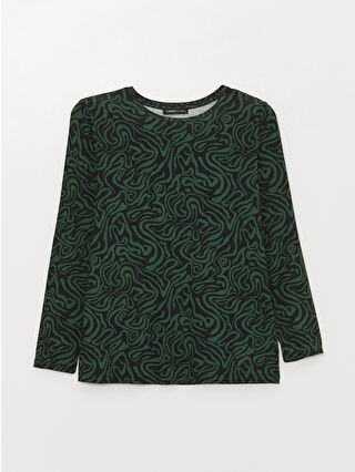 Mid Green Printed