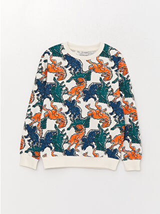 Canlı Turuncu Baskılı