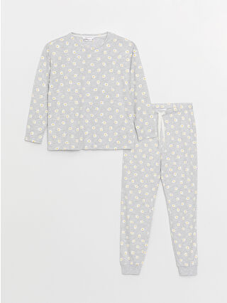 Gri Melanj Baskılı