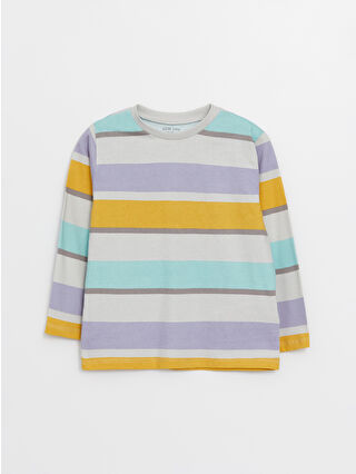 Açık Gri Baskılı